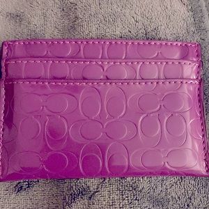 Coach Card Holder